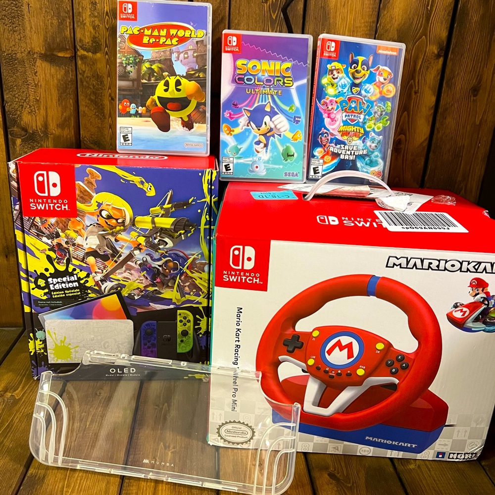 Brand NEW NITENDO SWITCH SPLATOON